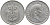 ДАНИЯ 1 КРОНА 1967 C; S, ФРЕДЕРИК IX (1947-1972) KM 851.1 медно-никель 4391-1242