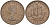 Великобритания 1/2 пенни 1964 Елизавета II (1952-2022) KM 896, Spink 4158 бронза 4153-844