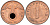ГЕРМАНИЯ 1 РЕЙХСПФЕННИГ 1937 D J 361, KM 89 бронза aUNC 73-254