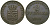 Саксен-Мейнинген 2 пфеннига 1865 Бернгард II (1803-1866) KM 171 медь 99-649