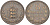 Гернси 8 даблов (дублей) 1868 KM 7 бронза 3996-523