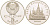 СССР 5 рублей 1989 Москва, собор покрова на рву KM 221 медь никель цинк PROOF 06-241-32