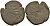 Индия, Пакистан, Синд (Sind) 1 фалус 1839 год 1255, две звезды,  LOCAL ISSUES, SHIKARPUR MINT KM 30.2 медь 1530-113