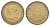 Испания 2,5 песеты 1953 (56) Франсиско Франко KM 785 алюминиевая бронза 4176-221