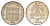 Макао 1 патака 1982 KM 23 медно-никель UNC 4646-731
