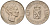 Люксембург 5 франков 1962 Великая герцогиня Шарлотта (1919-1964) KM 51 медно-никель 4143-1246