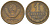 СССР 1 копейка 1968 Y 126a, Schon 75a латунь 4580-1144