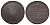 Россия 3 копейки 1843 ЕМ, Николай I (1825-1855) Биткин 542 медь 1103-10-33