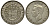 Новая Зеландия 1/2 кроны 1941 Георг VI (1936-1952) KM 11 серебро 272-1021