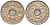 Франция 5 сантимов 1935 KM 875 медно-никель 4596-634