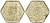 Египет 2 пиастра 1944 АН1363, Фарук I (1936-1952) KM 369 серебро 4516-1063