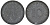 Германия 10 рейхспфеннигов 1941 D KM 101, J 371 цинк 25-1727