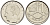 БЕЛЬГИЯ 1 ФРАНК 1991 BELGIE KM 171 сталь плакированная никелем 4528-1048