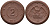 Саксония 2 марки 1921 J. N 56 фарфор 1094-1-74