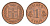 Исландия 1 эйре 1966 KM 8 бронза UNC 4632-928