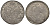Россия 1 рубль 1735 Анна Иоановна (1730-1740), 7 жемчужин в волосах Биткин 120 серебро 10-009-78