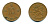 Финляндия 10 пенни 1927 республика (1918-1962) KM 24 медь 46-1546