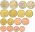 ГРЕЦИЯ ЕВРОНАБОР ИЗ 8 МОНЕТ 2011 1, 2, 5, 10, 20, 50 ЕВРОЦЕНТОВ, 1 И 2 ЕВРО UNC 68-841