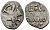 Русское Царство денга 1547-1584 Иван IV Васильевич, Московский  монетный двор, 0,34 ГР ГиК №61 серебро 262-1544