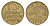 Данциг 10 пфеннигов 1932 рыба J. D 13, KM 152 алюминиевая бронза 4651-1043