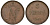 Россия для Финляндии 5 пенни 1901 Биткин 445 медь 51-1217