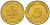 ФРГ 5 ПФЕННИГОВ 1990 J KM 107, J. 382 сталь плакированная латунью UNC 4396-1655