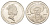Британские Виргинские острова 1 доллар 2000 100 лет со дня рождения Королевы-Матери KM 172 медно-никель BU 1521-443