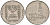 Израиль 1/2 лиры 1966 JE 5726 KM 36 медно-никель aUNC 4575-721