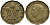 Великобритания 3 пенса 1945 Георг VI (1936-1952) KM 849, Spink 4112 никель латунь 4681-1045