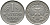 ФРГ 1 МАРКА 1969 J KM 110, J. 385 медно-никель 65-1216