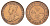 Гонконг 1 цент 1924 Георг V (1910-1936) KM 16 бронза 1518-1735
