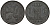 Бельгия 1 франк 1944 Belgie - Belgique KM 128 цинк 67-723