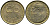 ТАИЛАНД 50 САТАНГОВ 1980 ГОД 2523, КОРОЛЬ РАМА IX KM 168 алюминиевая бронза 110-743