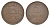 Латвия 5 сантимов 1922 KM 3 бронза 4658-1169