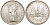 Италия 500 лир 1958 R, корабли Колумба KM 98 серебро 51-4543
