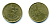 БЕЛЬГИЯ 5 ФРАНКОВ 1986 BELGIQUE KM 163 латунь или алюминевая бронза 25-1542