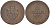 Саксония 2 пфеннига 1864 В, Иоганн (1854-1873) KM 1217, Jaeger 121, AKS 155 медь 100-331
