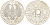 ФРГ 10 марок 1989 G, 40 лет Республике KM 173 серебро 4558-234