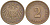 Германия 2 пфеннига 1912 F KM 16, J. 11, Weege 4 медь 206-626