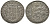 Неаполь и Сицилия тари (2 карлини) 1686 Карл II Испанский серебро aUNC 00-822-12