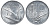 Италия 10 лир 1951 R, плуг KM 93 алюминий 4163-353