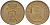 ДАНИЯ 5 ЭРЕ 1964 C; S, ФРЕДЕРИК IX (1947-1972) KM 848.1 бронза 106-112