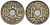 Франция 10 сантимов 1927 KM 866a, Le Franc 138.3 медно-никель 4143-951