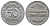 ГЕРМАНИЯ 50 ПФЕННИГОВ 1921 F KM 27, J. 301 алюминий 4380-847