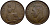 Великобритания 1 пенни 1947 Георг VI (1936-1952) KM 845, Spink 4114 бронза 4380-613
