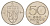 Норвегия 50 эре 1980 Улаф V (1957-1991) KM 418 медно-никель UNC 4635-453
