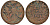 Россия деньга 1738 Анна Иоанновна (1730-1740) Биткин 365 медь 51-3541