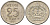 Швеция 25 эре 1961 TS, Густав VI Адольф (1950-1973) KM 824 серебро 4147-1115