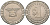 США жетон (токен) казино Gold Star в Лас-Вегасе в 1 доллар середина XX век диаметр 37 мм, вес 17,9 гр никель 107-332