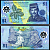 Бруней 1 ринггит 1996 Pick 22a пластик UNC (пресс) 7201-37-1